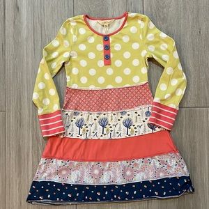 GUC Matilda Jane Cozy Day Dress Size 6 long sleeve